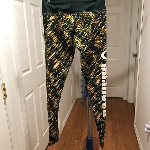 New NFL Women’s Green Bay Packers Leggings size S - Picture 2 of 3
